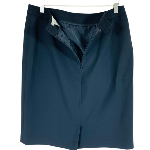 black essential pencil skirt size 11 - Picture 6 of 14